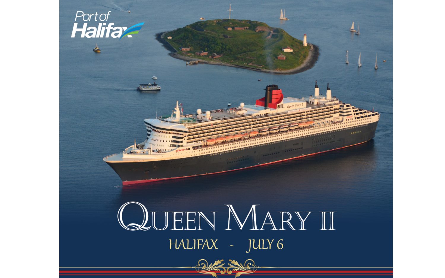 Queen Mary 2 visiting Halifax Wednesday