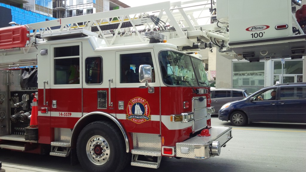 A file photo shows a Halifax Fire engine.