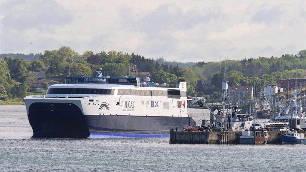 Nova Scotia extends CAT ferry for two more sailing seasons