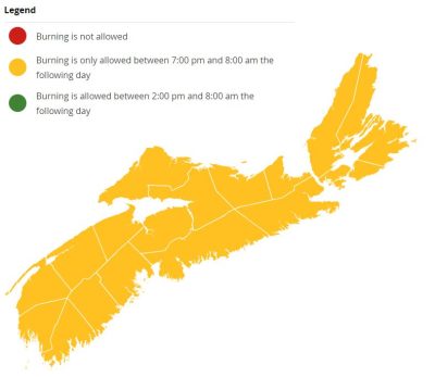 Province wide burn ban lifted June 13th 2023