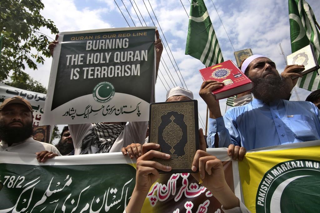 Muslims Across Pakistan Hold Anti-Sweden Protests To Denounce Burning ...