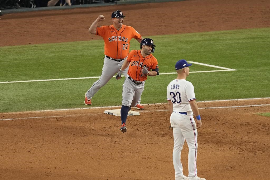 Jose Altuve nears record for most career postseason home runs : r