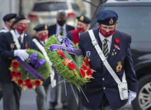 Remembrance day ceremony sullivans pond