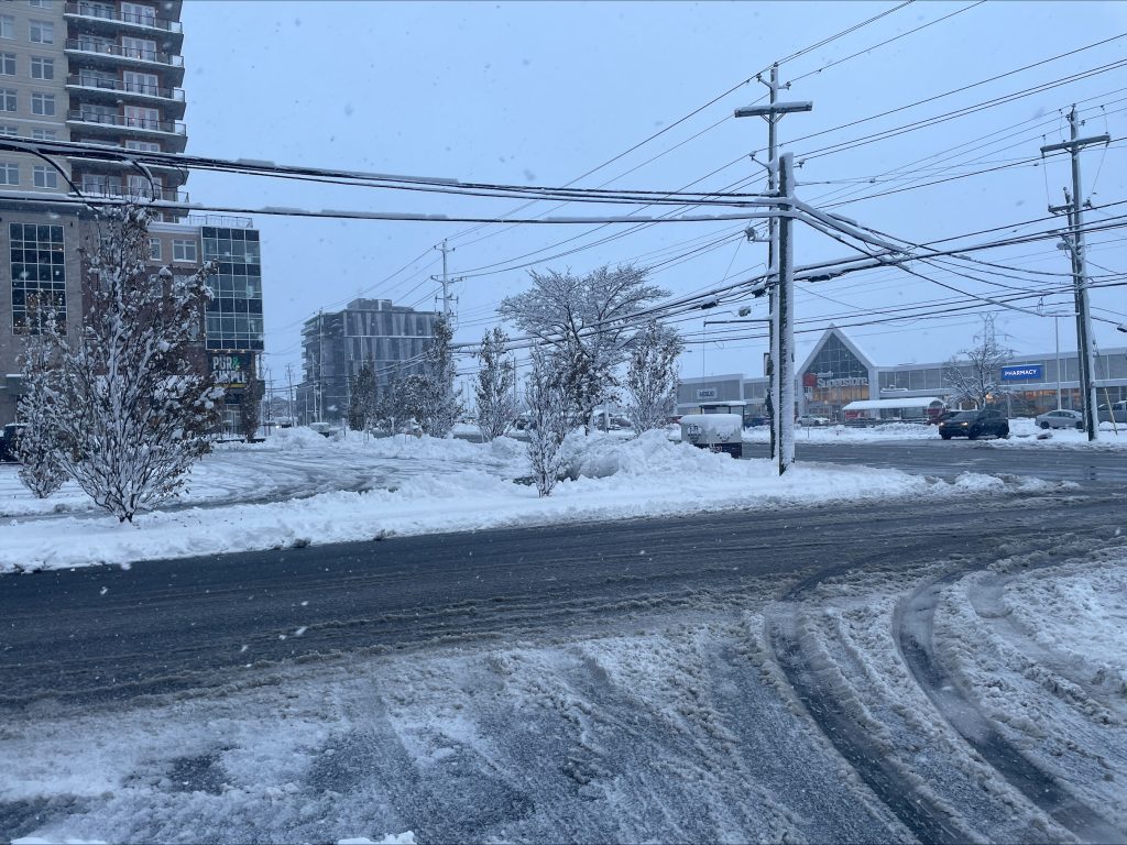 Schools closed as late fall storm brings snow rain to HRM