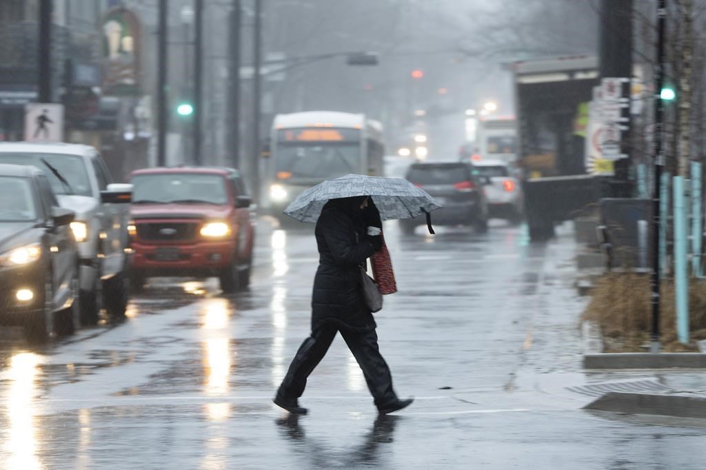 Rainfall warning issued for Halifax area