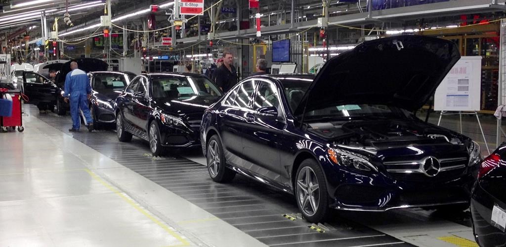 UAW says a majority of workers at an Alabama Mercedes plant have signed cards supporting the union
