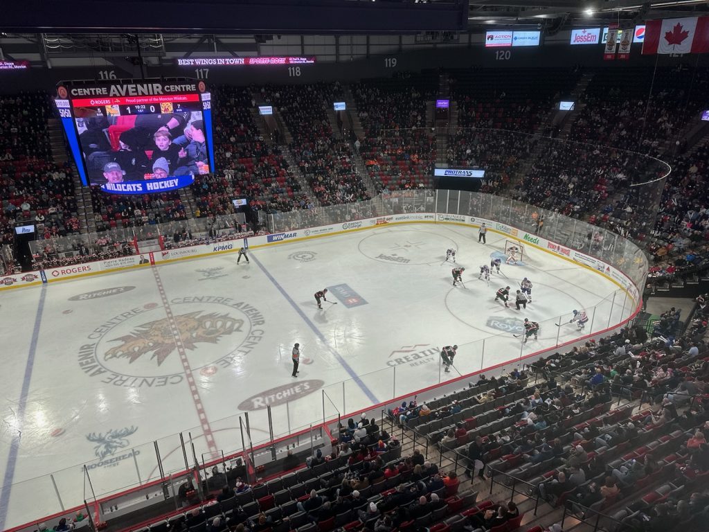 Mueller scores hat-trick to lead Moncton 3-2 over Mooseheads