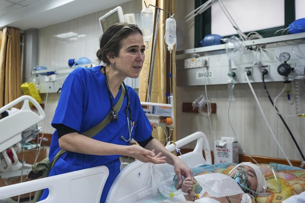 Doctors visiting a Gaza hospital are stunned by the war's toll on Palestinian children