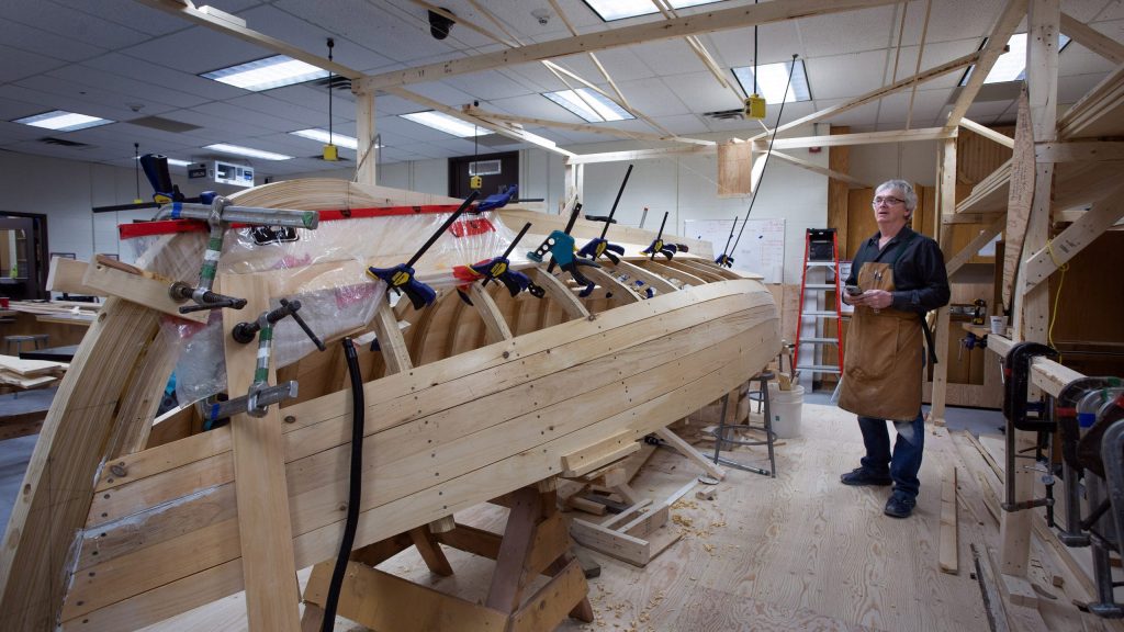 Looking to pick up carpentry skills? In Newfoundland, you can learn to build a boat