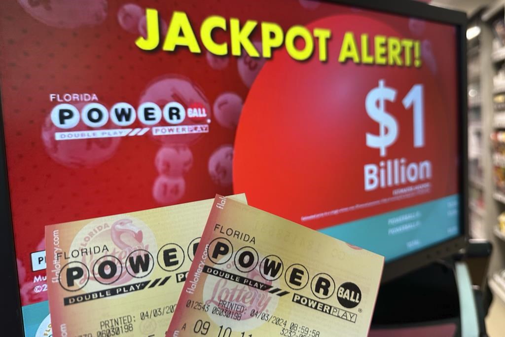 Powerball prize climbs to 1.3B ahead of next drawing