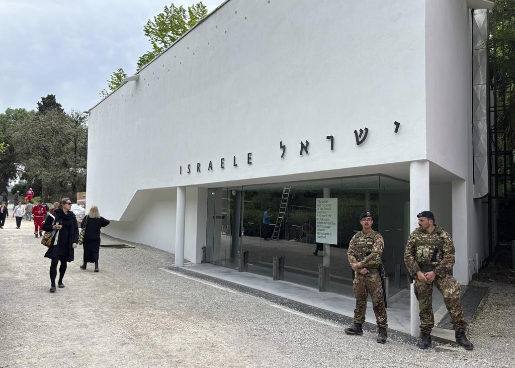 Artist refuses to open Israeli pavilion at Venice Biennale until cease-fire, hostage release