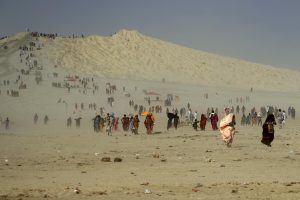 A Hindu festival in southwestern Pakistan brings a mountainous region to life