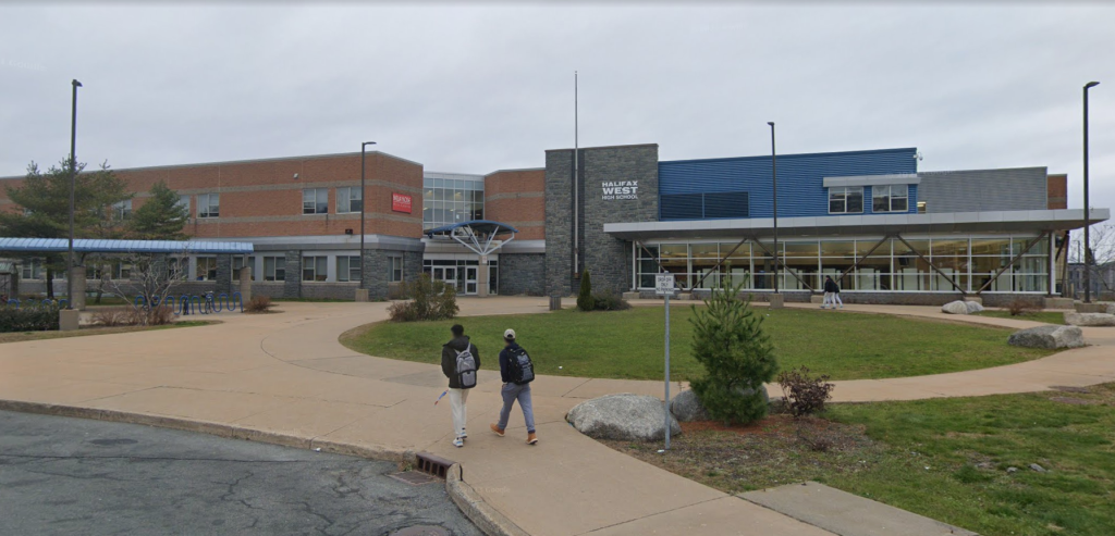 Halifax West dismisses early after threatening message found in bathroom