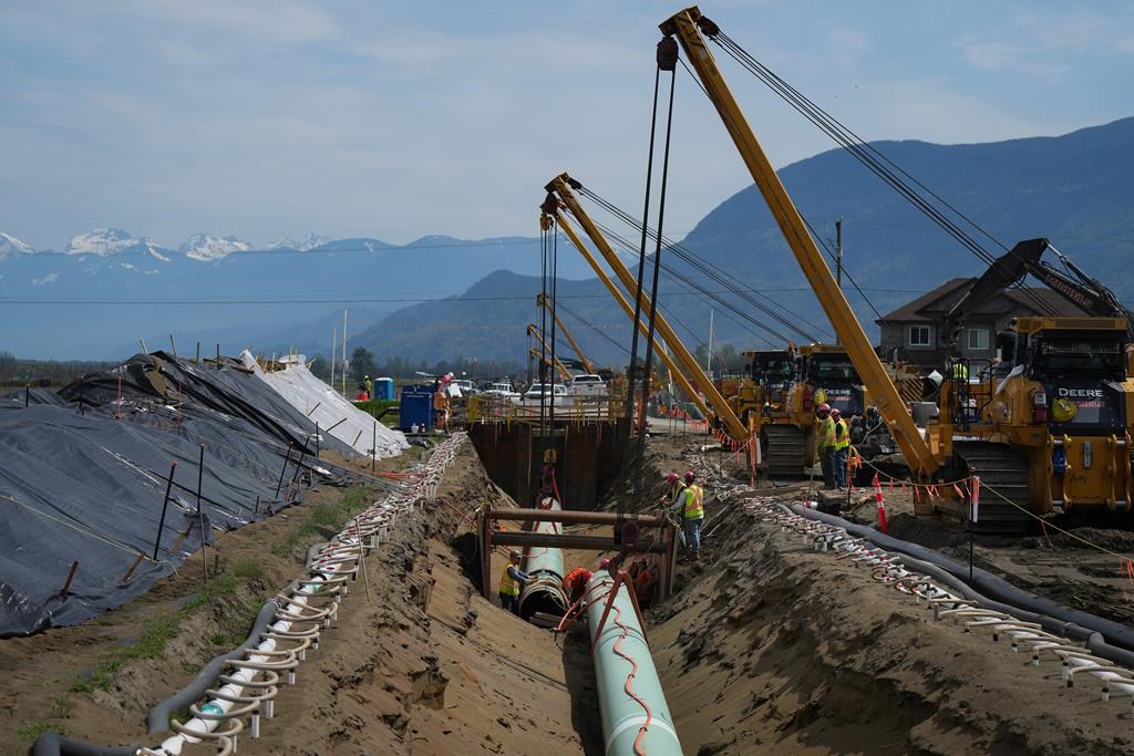 It's opening day for the $34 billion Trans Mountain oil pipeline expansion