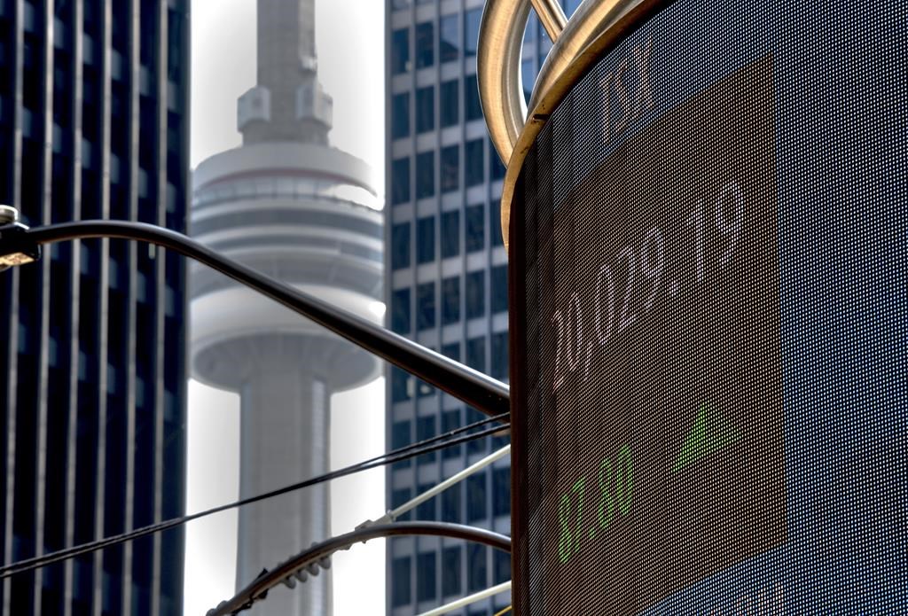 S&P/TSX composite up in late-morning trading, U.S. stock markets also higher