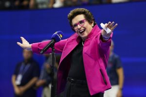 Billie Jean King is getting the Breakfast of Champions treatment. She’ll appear on a Wheaties box