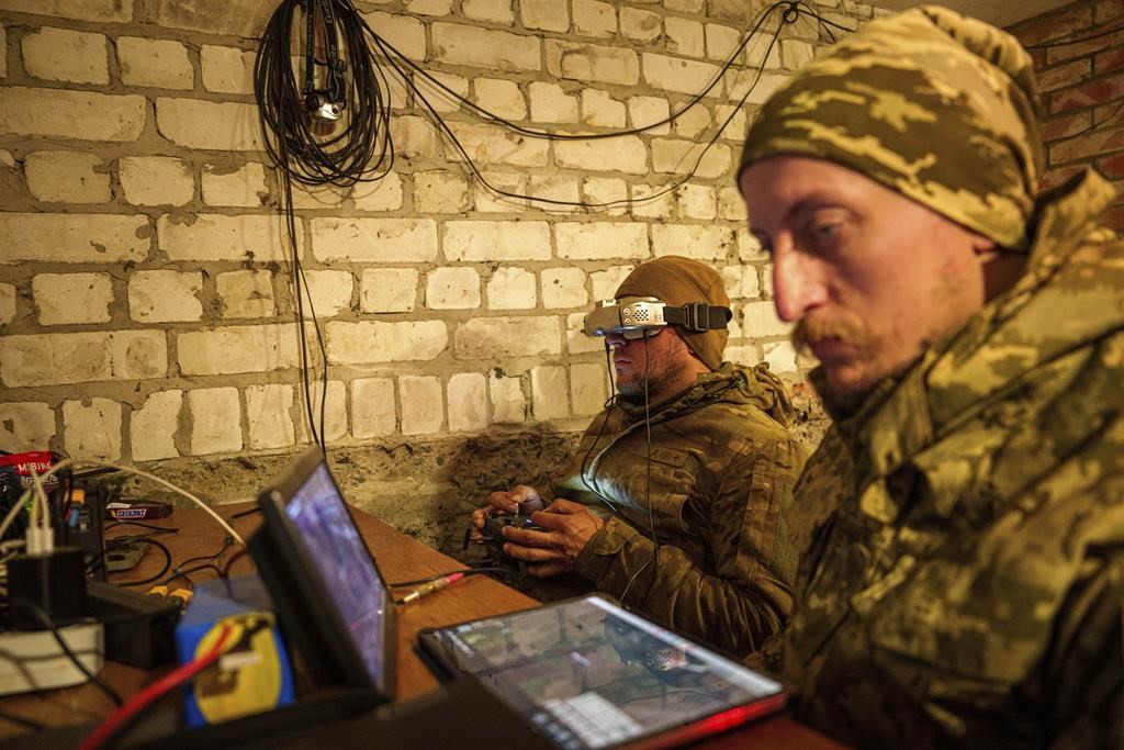 AP gets rare look as Ukraine tries to slow Russia with drones on new front