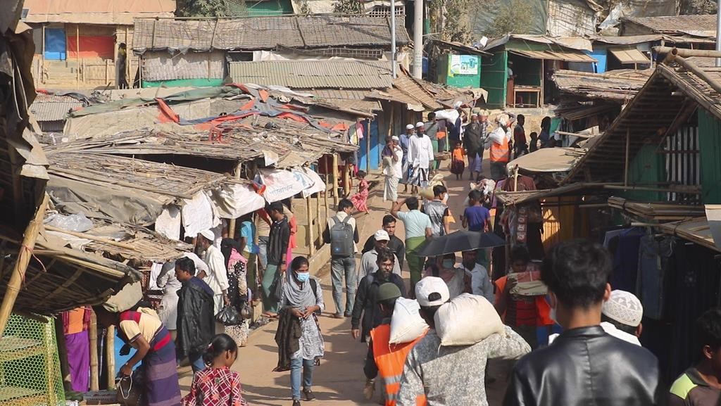As ethnic armed group claims to have captured a town in western Myanmar, Muslim Rohingyas flee again