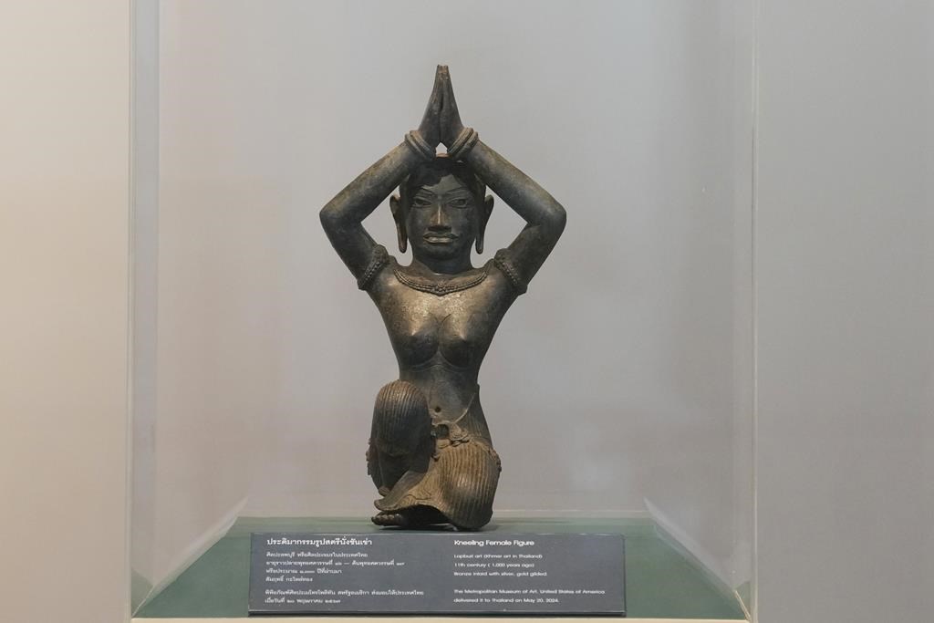 Thailand welcomes the return of trafficked antiquities from New York's Metropolitan Museum