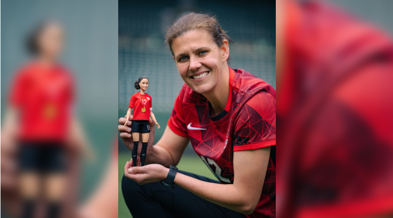 Barbie will make dolls to honour Christine Sinclair and other star athletes