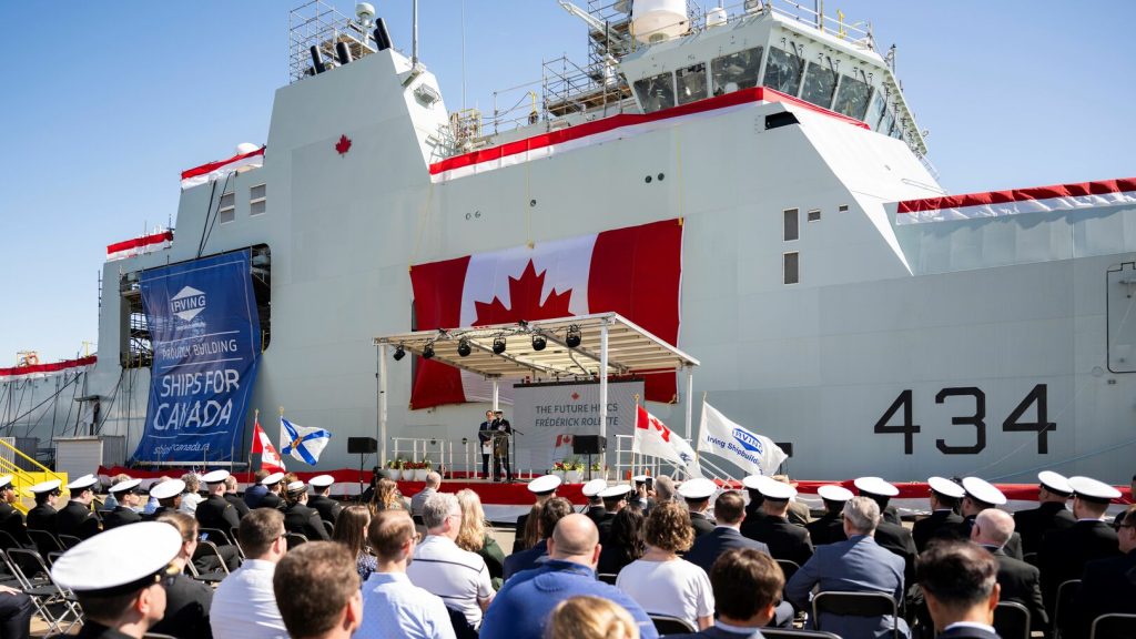 Fifth Arctic and offshore patrol ship officially named in Halifax
