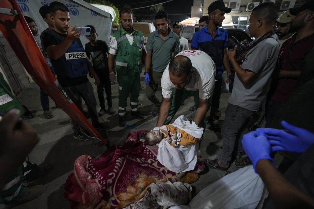 Palestinian medics say Israeli airstrikes kill 35 in Gaza's Rafah as displaced people are hit