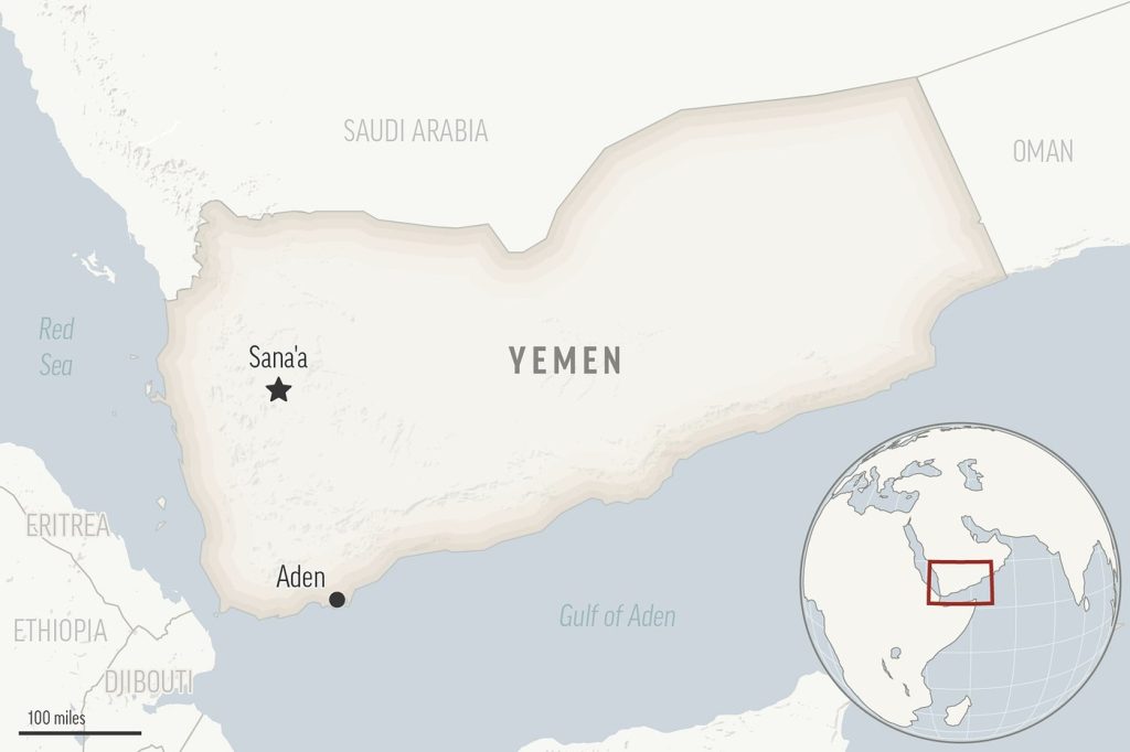 A missile attack damages a ship in the Red Sea off Yemen's coast near previous Houthi rebel assaults
