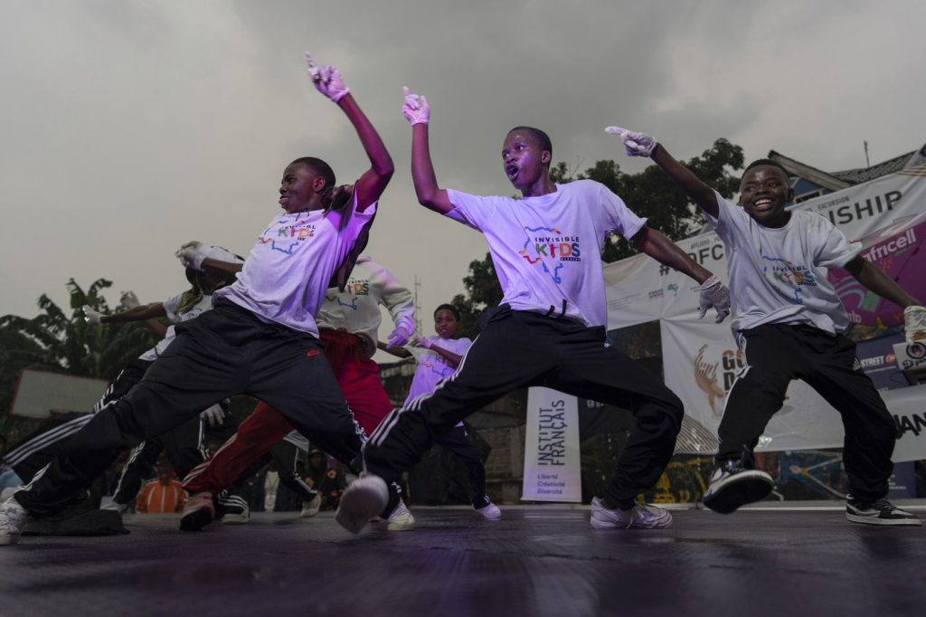 AP PHOTOS: In the spirit of perseverance, artists flock to Congo's biggest dance festival