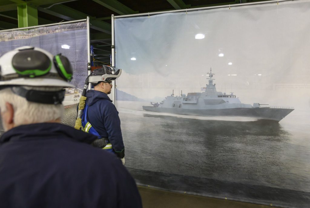 Halifax shipyard tests steel-cutting methods as first new destroyer expected by 2035