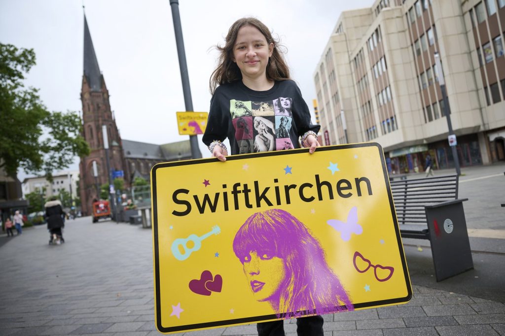 With Taylor Swift heading to Germany, one city has taken her name  -  at least for a few weeks