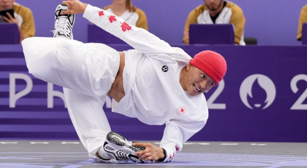 Canada's Philip Kim wins first-ever gold medal in men's Olympic breaking