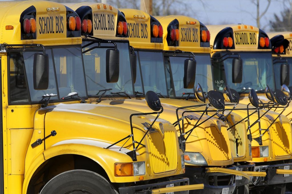 Drivers warned not to pass flashing school bus lights