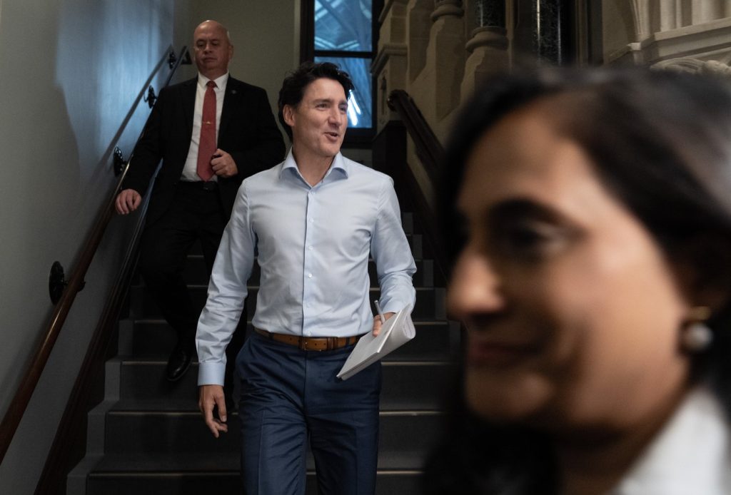 Trudeau says Liberal party is 'strong and united' after caucus meeting