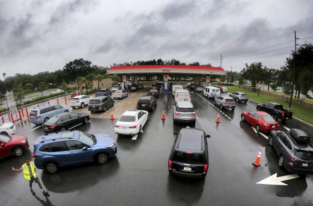 Hurricane Milton is a Category 5. Florida orders evacuations and scrambles to clear Helene's debris