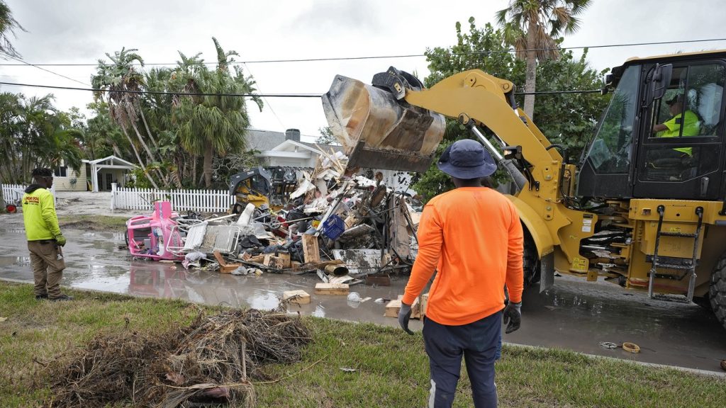 Hurricane Milton is a Category 5. Florida orders evacuations and scrambles to clear Helene's debris