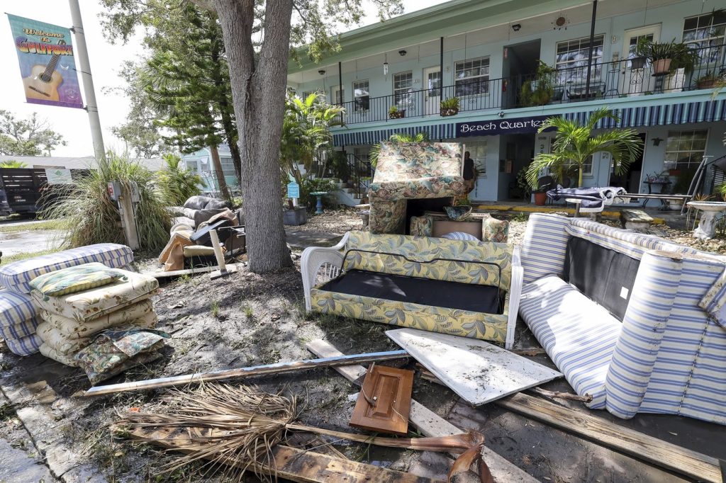 Homeowners hit by Hurricane Helene face the grim task of rebuilding without flood insurance