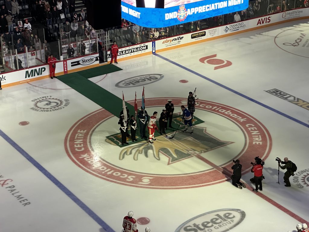 Mooseheads fall to Drakkar on DND night at Scotiabank Centre