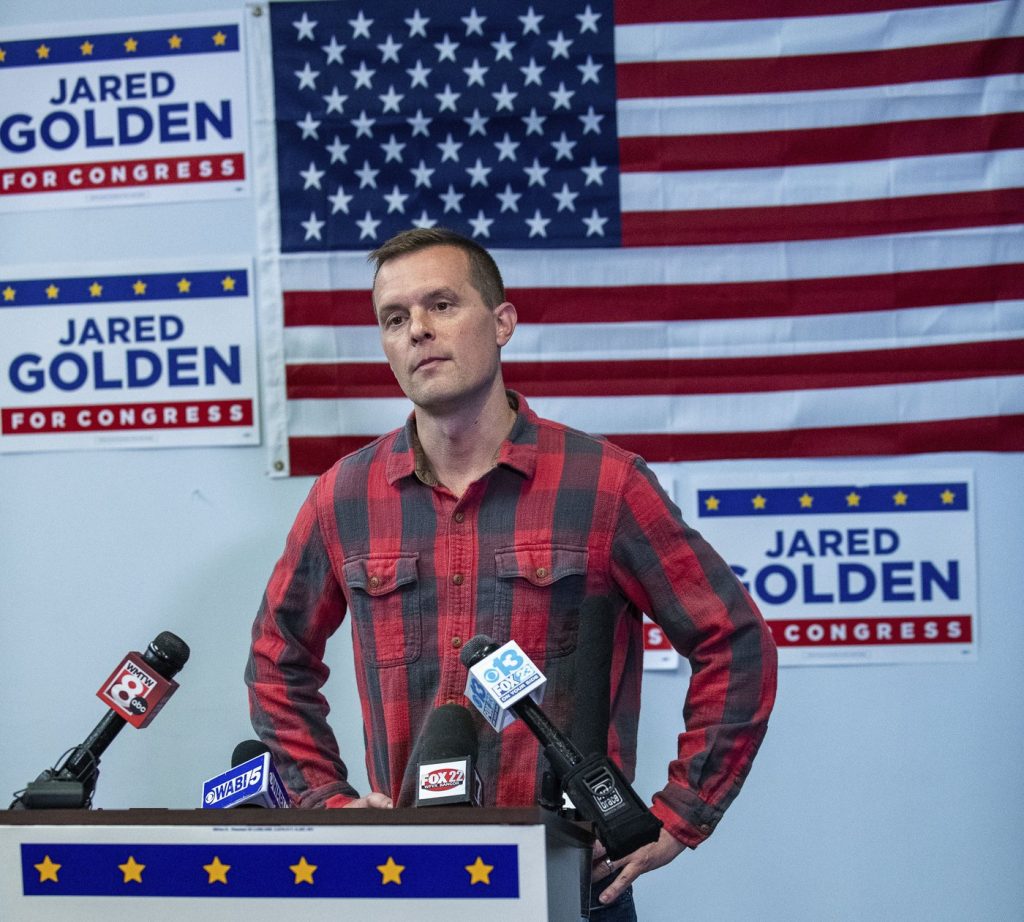 Democratic Rep. Jared Golden wins through Maine&rsquo;s ranked choice voting
