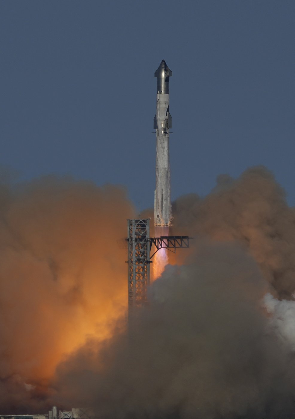 SpaceX launches giant Starship rocket, but aborts attempt to catch ...