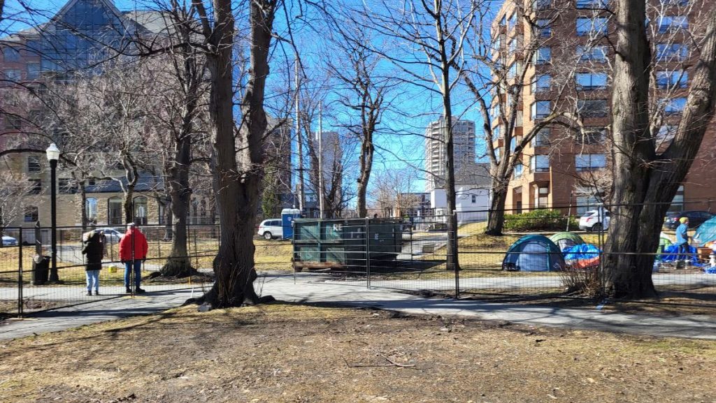 Halifax south end homeless encampment now vacated