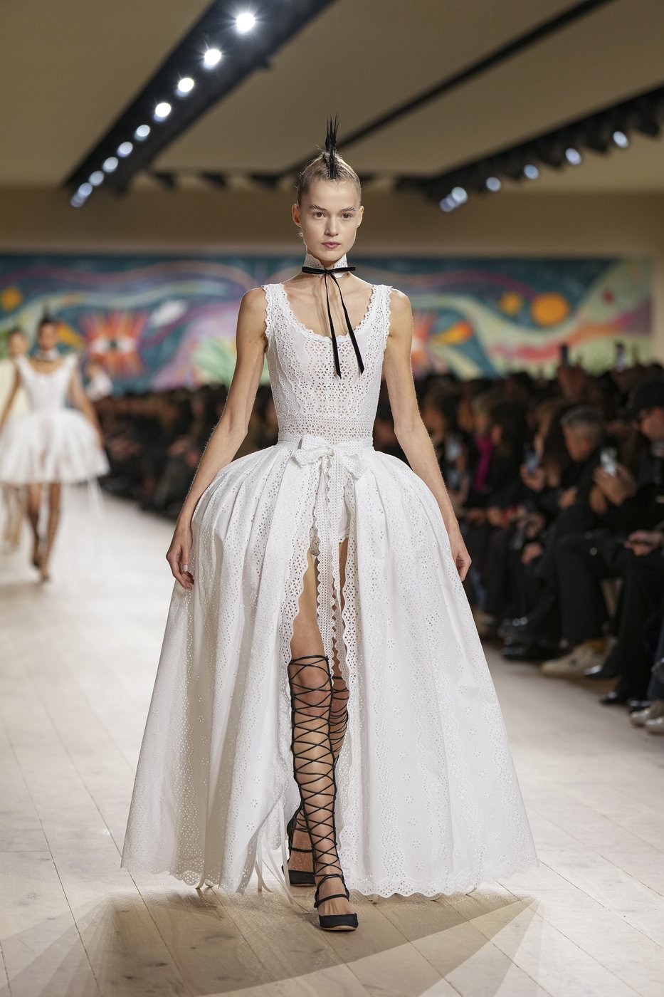 Dior haute couture show in Paris is a masterful dance through time