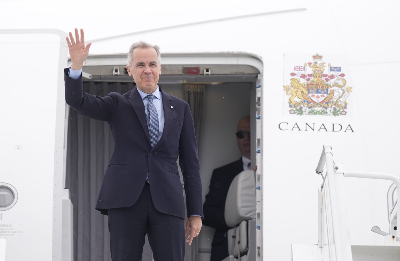 Carney arrives in Washington for Trump meeting on Tuesday