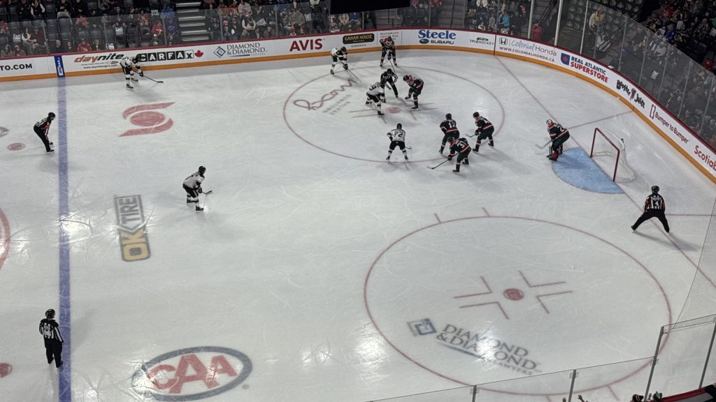 The Halifax Mooseheads lost to Charlottetown 6-3 on Saturday night in Halifax. Photo Garreth MacDonald
