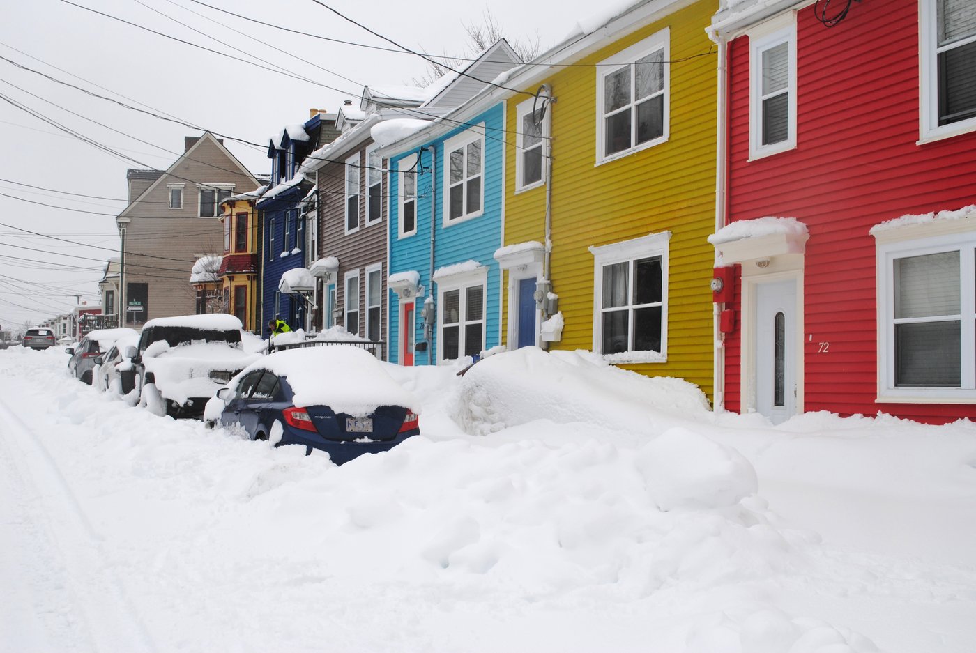 Winter storm batters Atlantic Canada