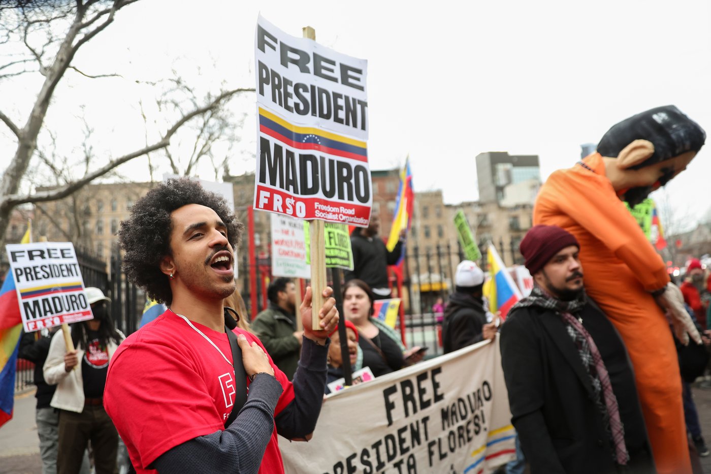 The Latest: Former Venezuelan President Nicolás Maduro appears in New York City court