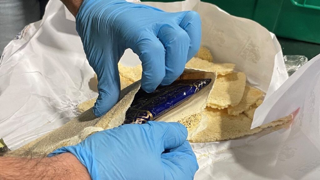 Flatbread brought from the Dominican Republic had drugs inside them. (RCMP)