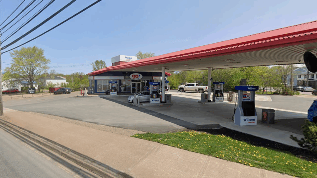 Police stopped a robber who stole cigarettes using a pitchfork from a Proxi convenience store. (Google Maps)