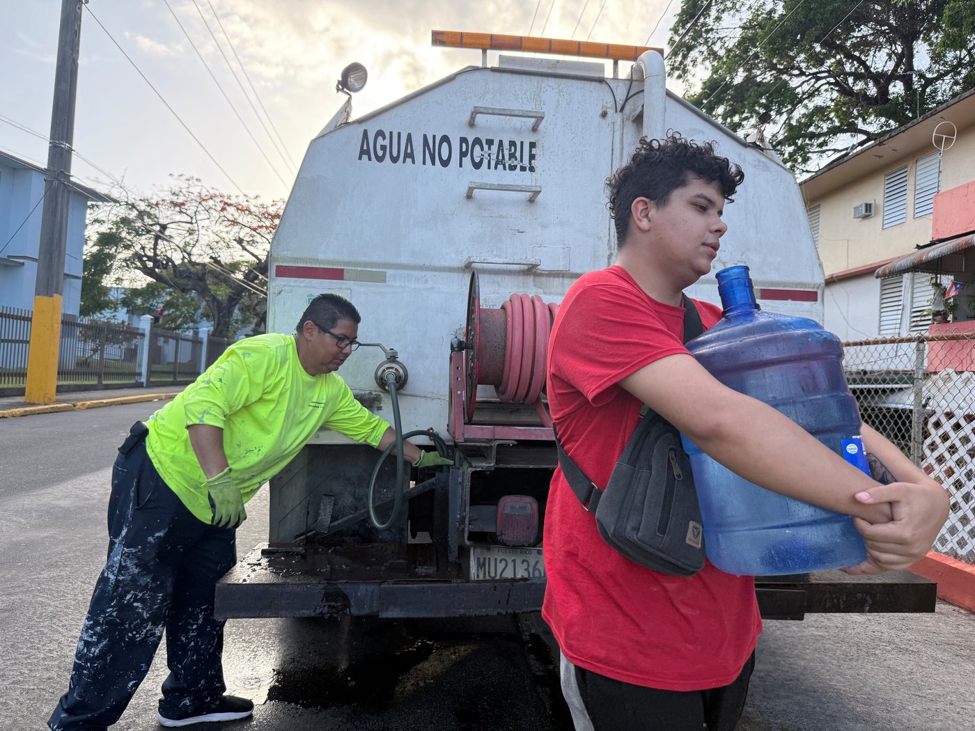 Once beset by power outages, Puerto Ricans also hit with severe water shortages