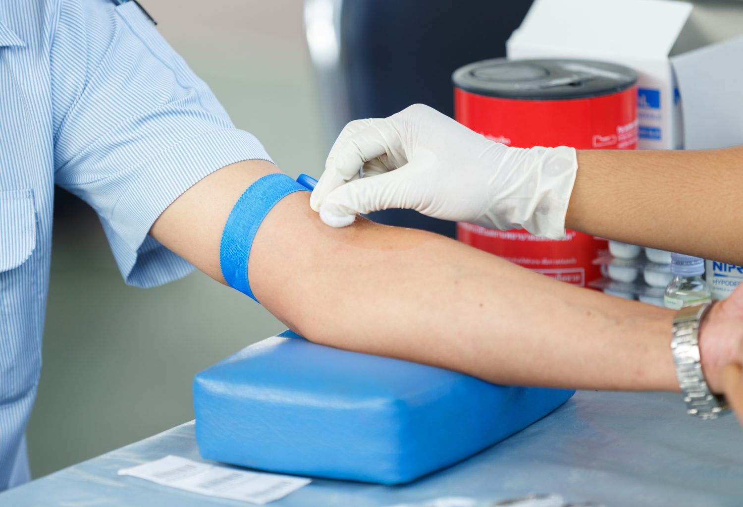 Online booking being rolled out for blood collection and eventually